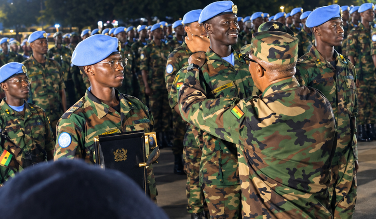Ghana Battalion 92 returns home after Lebanon peacekeeping mission