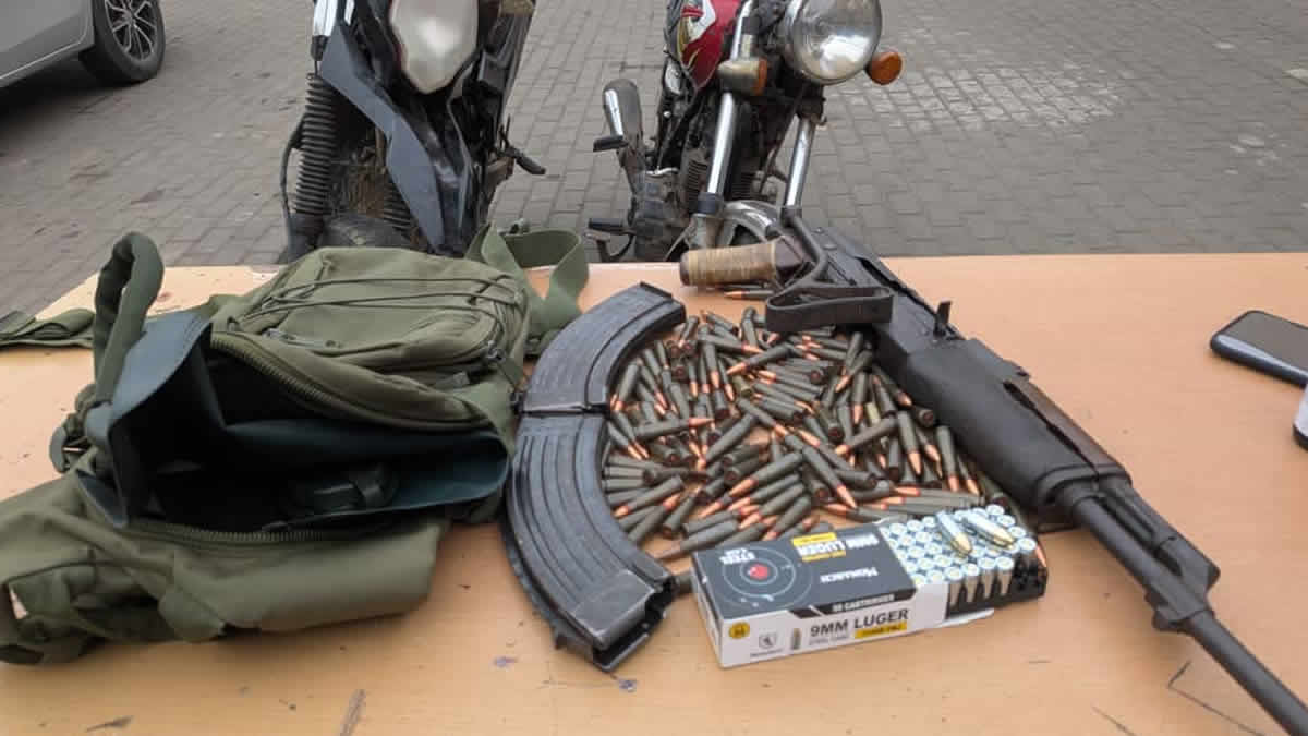 Suspected robber killed at Agbogbloshie, police recover AK-47, 186 rounds of ammunition