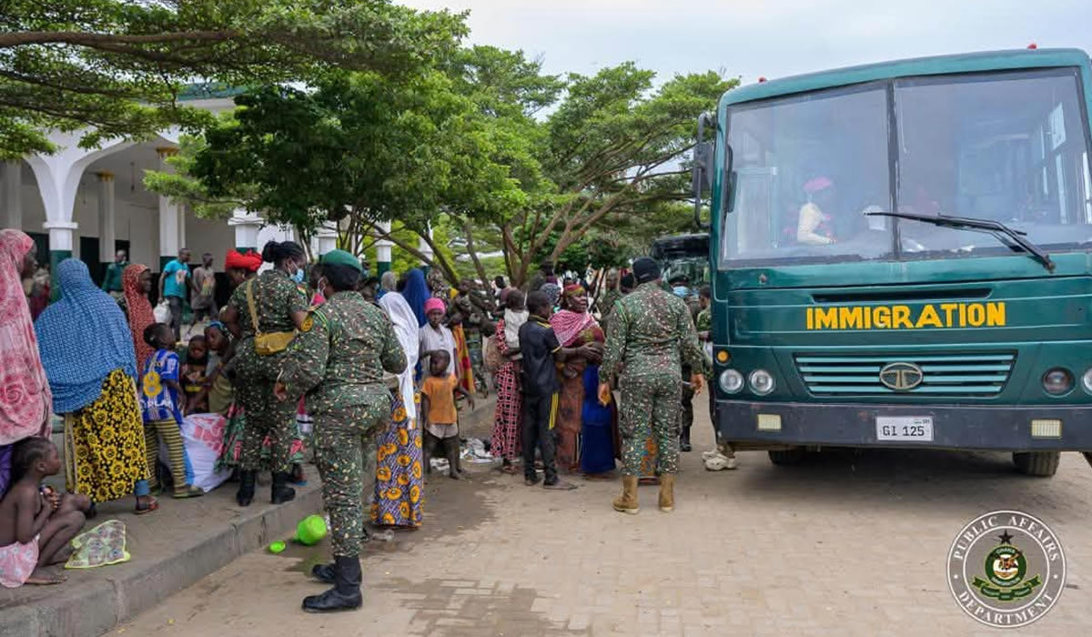 GIS apprehends 1,055 West Africans engaged in illicit activities